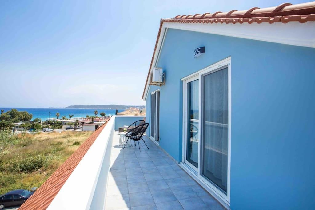 Megat Seaview And Seaside Apartments Ialysos  Exterior foto